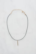 Choker with Gold Pendant